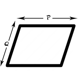 Area of a rhombus Calculator Tool